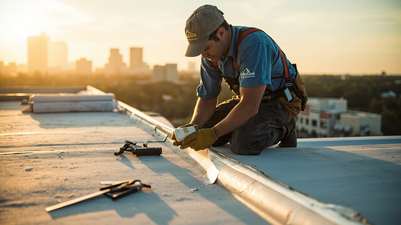 How We Execute Industrial Flat Roof Repairs