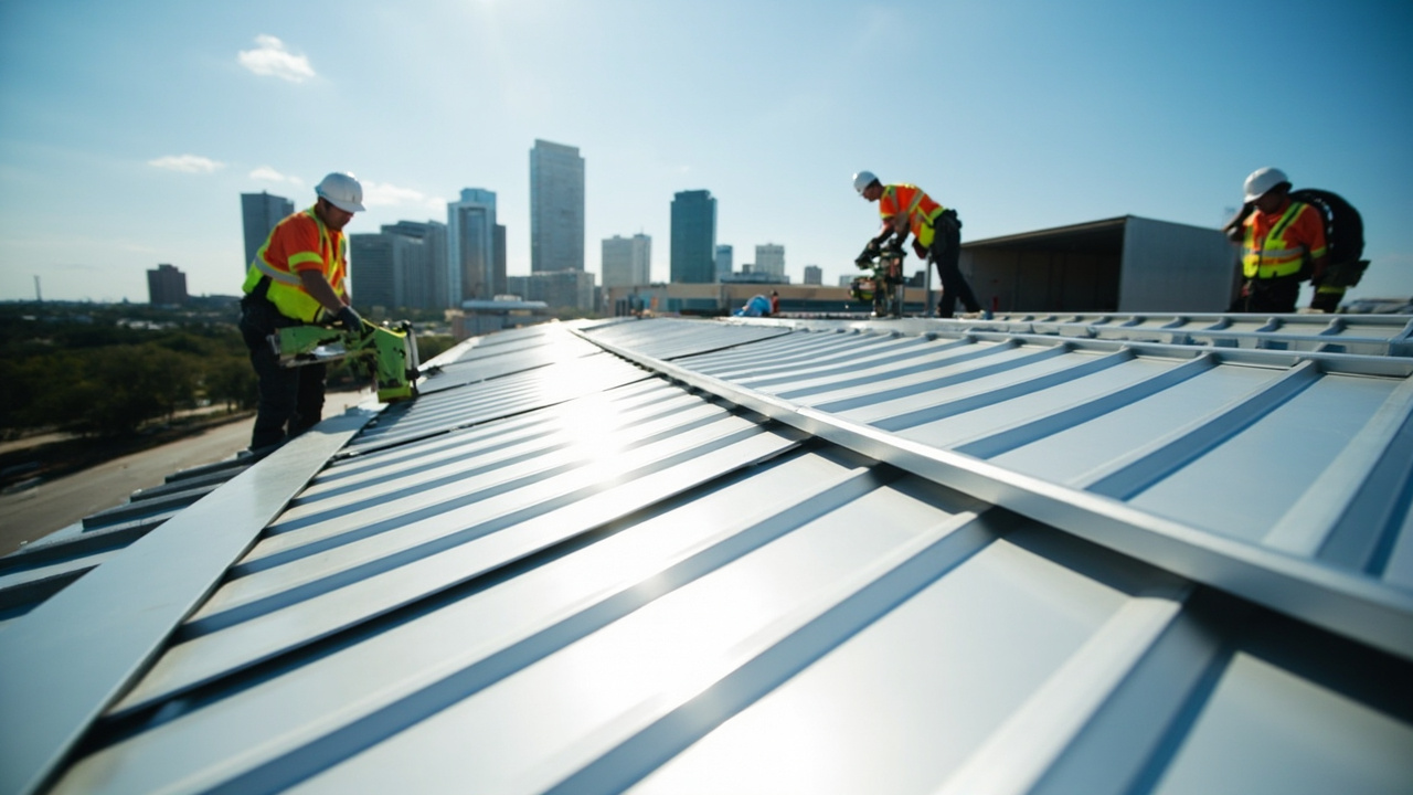 Why San Antonio Commercial Buildings Need Metal Roof Recover Systems