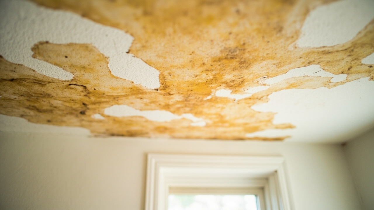 Water Stains on Ceiling in San Antonio – Expert Diagnosis and Permanent Repair Solutions