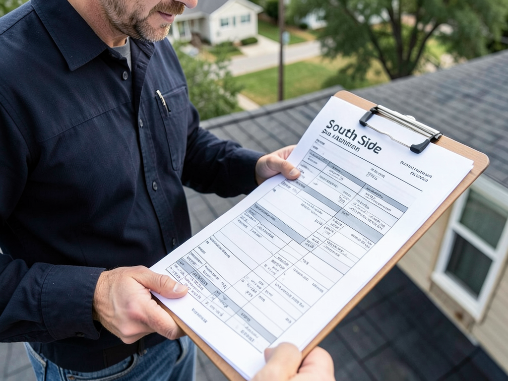A checklist for evaluating roofing estimates from