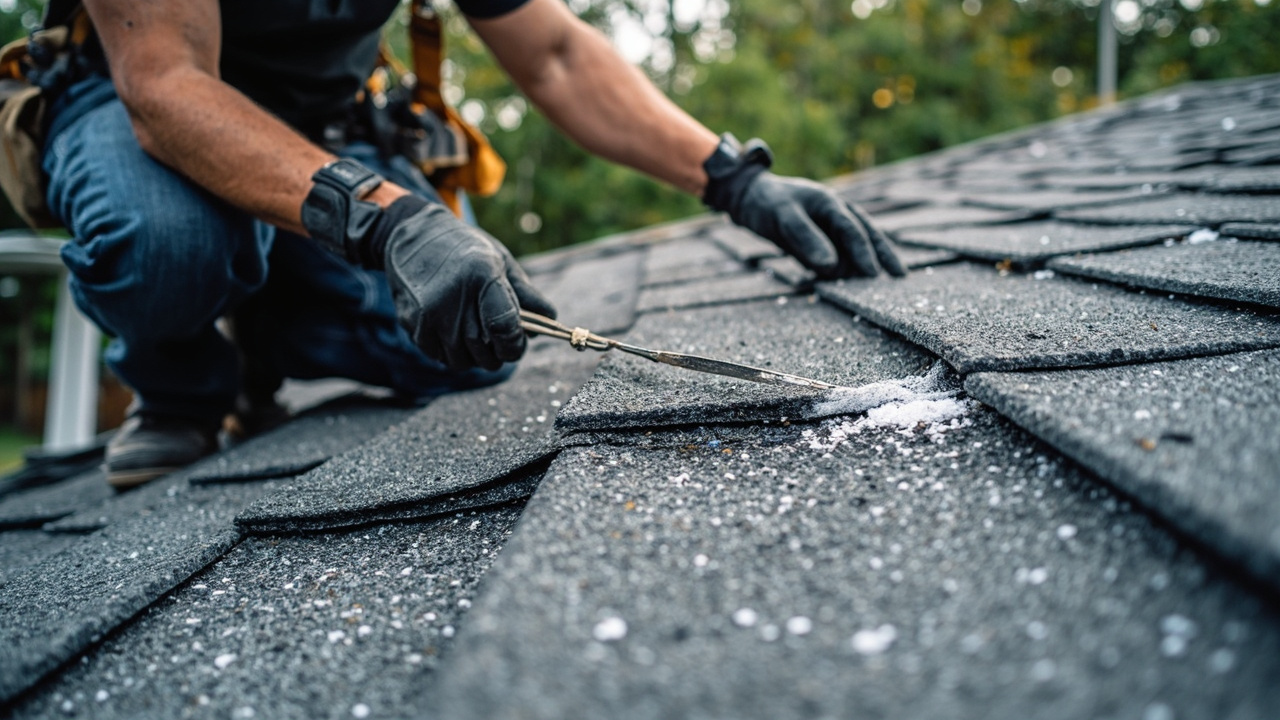 Affordable asphalt shingle repairs for homeowners