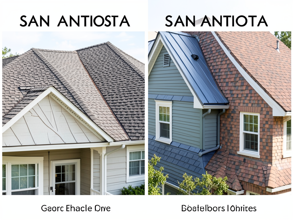 Comparing the lifespan of different roofing materials in the harsh San Antonio climate
