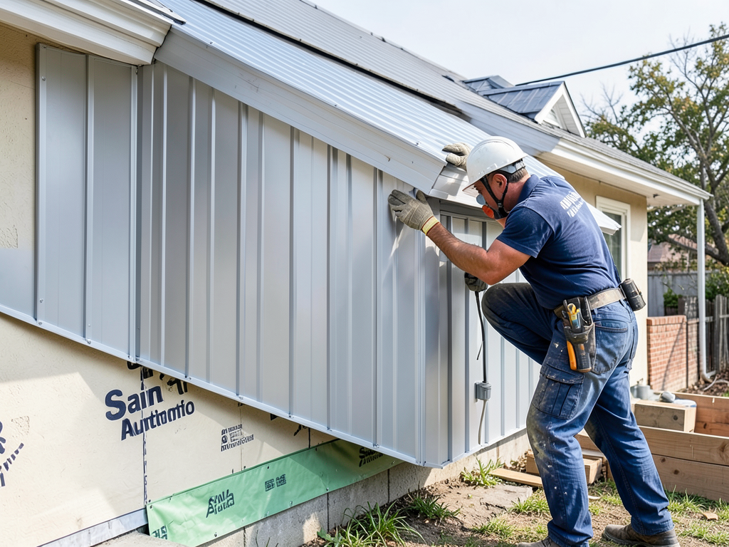 Does a metal roof actually make your house louder