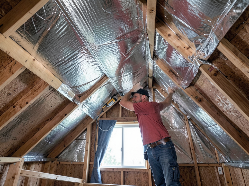 Does a radiant barrier really lower your san anton