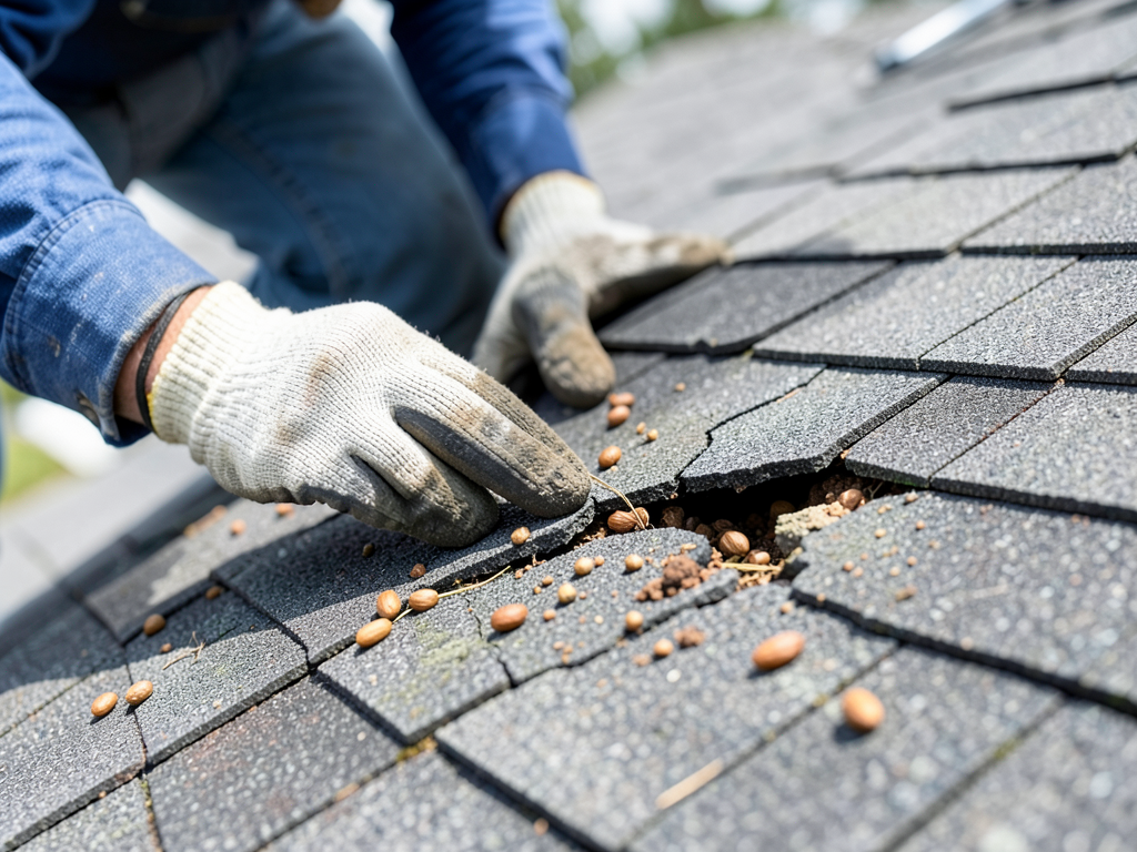 The hidden danger of pecan trees for roofs in the Hollywood Park area