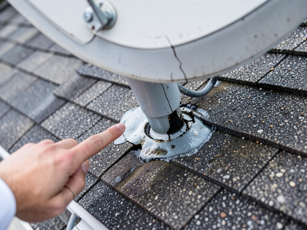 Why removing an old satellite dish can leave your
